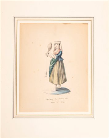 Costumi Tradizionali del Regno di Napoli, 1830