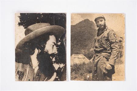 Fidel Castro - Camilo Cienfuegos - Foto vintage, 1950