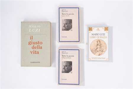 Luzi, Mario - Il giusto della vita - Libro di Ipazia - Tutte le poesie, 1960 