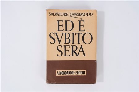 Quasimodo, Salvatore - Ed è subito sera - Poesie, 1942