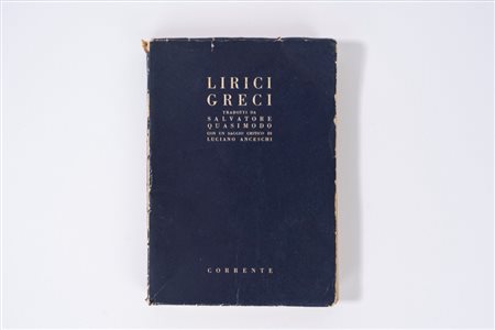 Quasimodo, Salvatore - Sui Lirici Greci, 1940