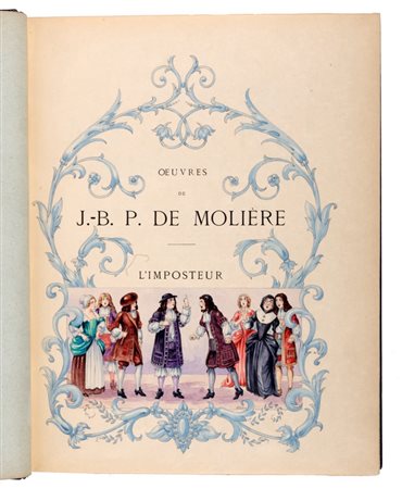 Molière - Oeuvres de Molière, 1882