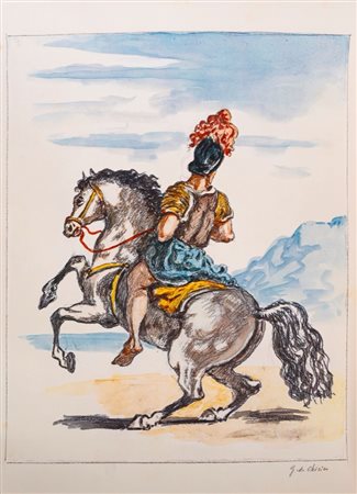 Giorgio de Chirico (Volos 1888 - Roma 1978)  - Giorgio De Chirico, 1968