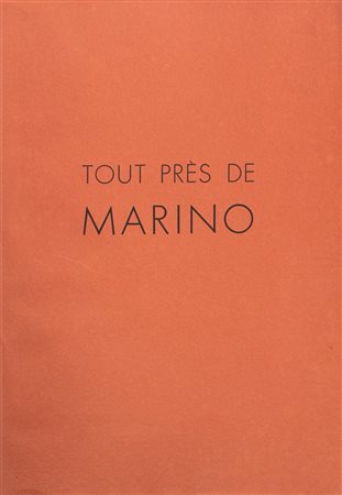 Marino Marini (Pistoia 1901 - Viareggio 1980)  - Tout près de Marino, 1971