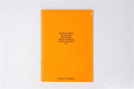 Rudolf Stingel (Merano 1956)  - Istruzioni, 1989