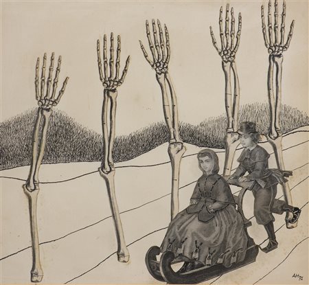 Adolf Hoffmeister 1902-1973 La sorpresa di Alice (Alencina prekvapeni), 1971...