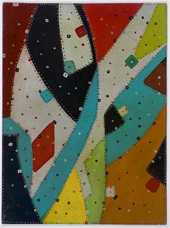 Aref Rayess 1928-2005 Florence, 1961 Pittura su cartone cm 53x40 Firma e data...