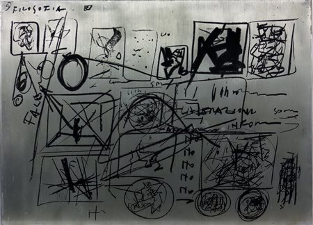 Emilio Vedova 1919-2006 Dal ciclo Lavagne Salzburg, dimostrazioni didattiche...