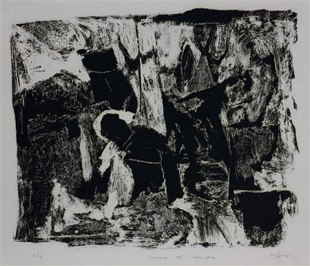 Afro 1912-1976 Settima stanza, 1960 Litografia su carta, es. prova di stampa...