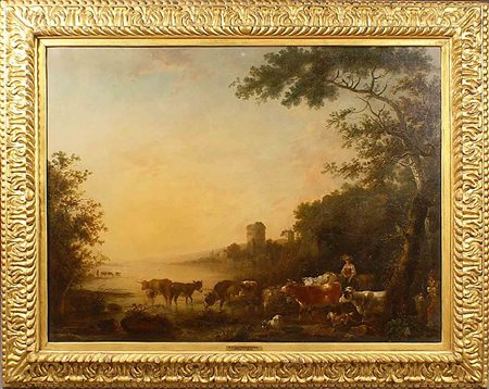 Philip Jakob de Loutherbourg, attribuito, (Strasburgo 1740 - Londra 1812),...