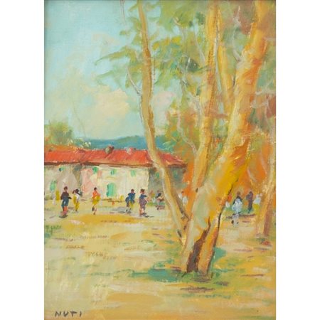 PITTORE DEL XX SECOLO, Olio su cartone telato