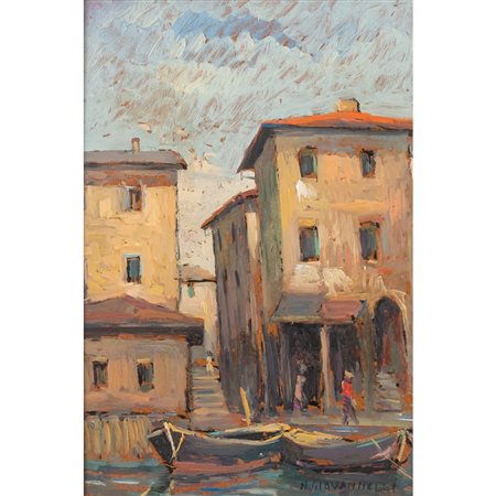 NELLO GIOVANNELLI, Olio su masonite
