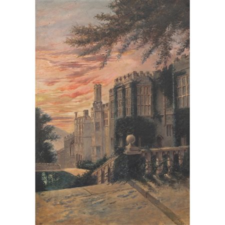 PITTORE INGLESE DEL XIX SECOLO, Olio su tela