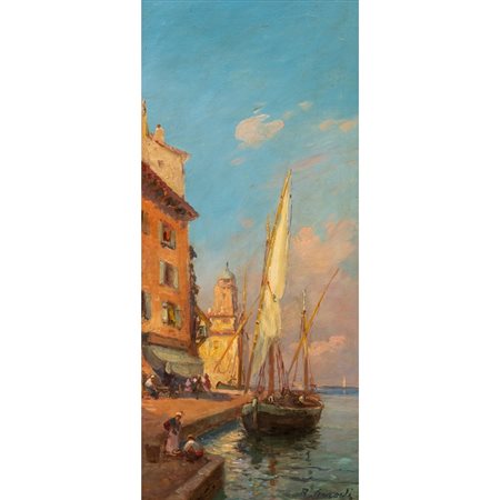 PITTORE DEL XX SECOLO, Olio su tela