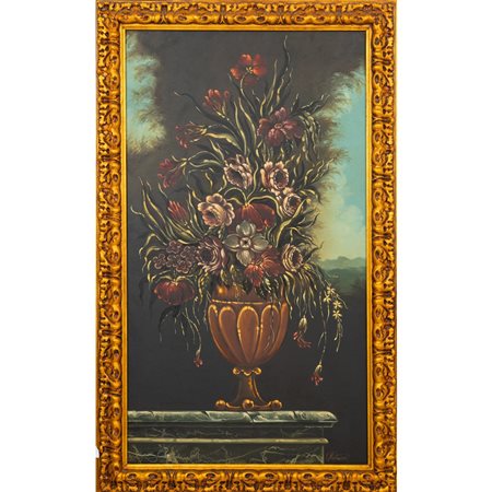 PITTORE ITALIANO DELLA SECONDA METÀ XX SECOLO, Olio su tela