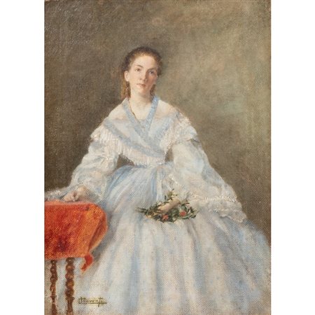 PITTORE DELLA FINE DEL XIX SECOLO, Olio su tela