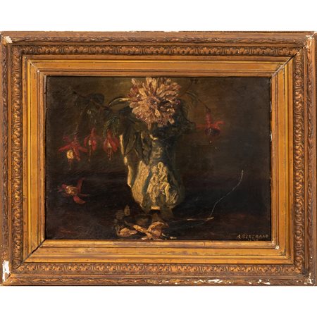 PITTORE DELLA SECONDA METÀ DEL XIX SECOLO, Olio su tela