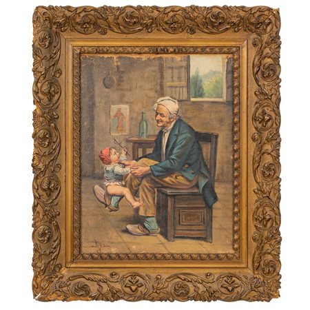 FIDIA GUARNERI, Olio su tela