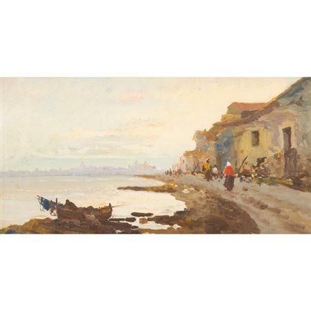 PITTORE ITALIANO DEL XX SECOLO, Olio su tela