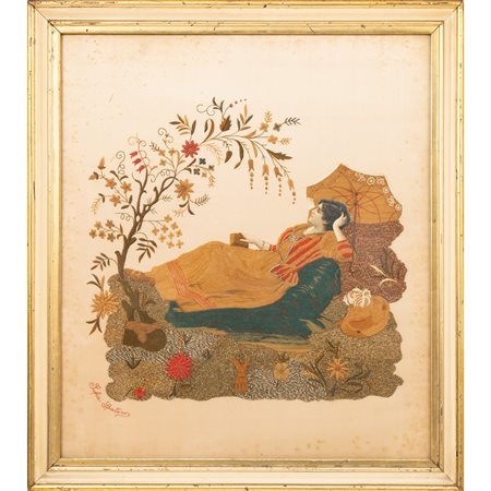 MANIFATTURA SICILIANA DEI PRIMI DEL '900, Quadro