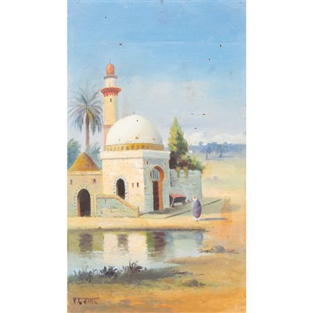 VINCENZO UDINE, Olio su tavoletta