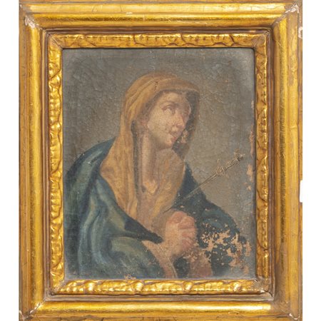 PITTORE SICILIANO DEL XVIII SECOLO, Olio su tela