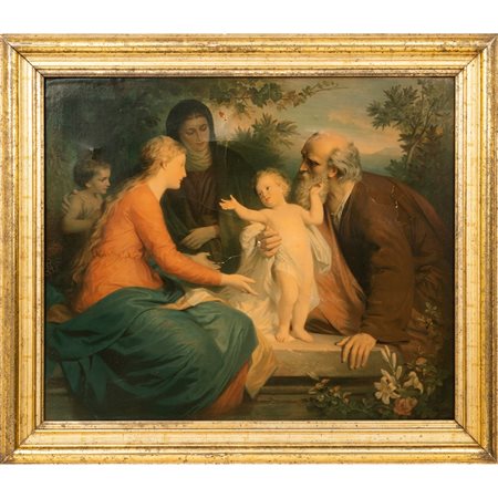 MANIFATTURA ITALIANA DELLA FINE DELL'800, Oleografia a colori