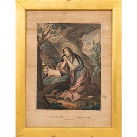 MANIFATTURA FRANCESE SECONDA METÀ XIX SECOLO, Incisione