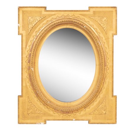 MANIFATTURA FRANCESE DEL XIX SECOLO, Specchiera