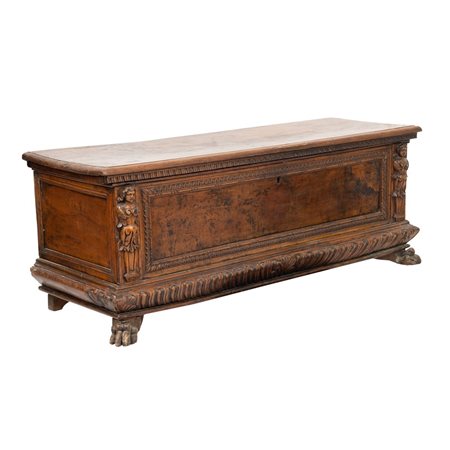 MANIFATTURA ITALIANA DEL XVIII SECOLO, Cassapanca