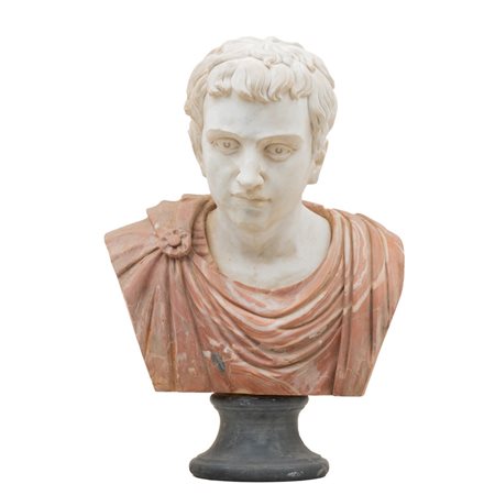 MANIFATTURA ITALIANA PRIMA METÀ DEL XX SECOLO, Mezzo busto