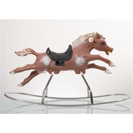 MANIFATTURA ITALIANA DEL XX SECOLO, Cavallo a dondolo