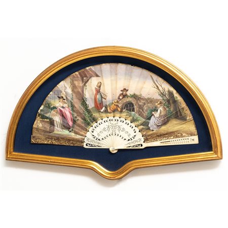 MANIFATTURA FRANCESE DEL XIX SECOLO, Ventaglio