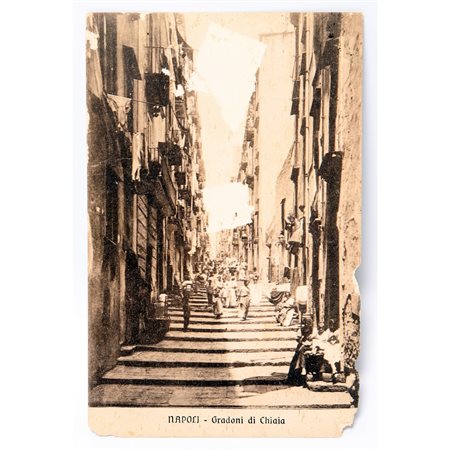 CARTOLINA AUTOGRAFA DEL PITTORE FRANCESCO CAMARDA