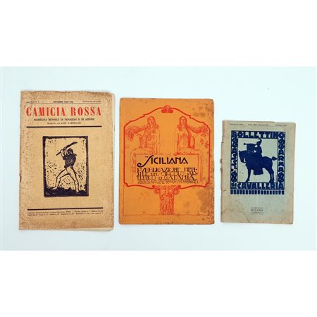 TRE NUMERI DI RIVISTE DELLA PRIMA META’ DEL ‘900