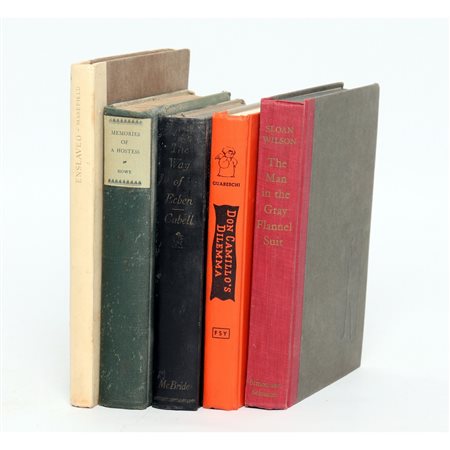 CINQUE VOLUMI DI LETTERATURA IN LINGUA INGLESE DEL XX SECOLO