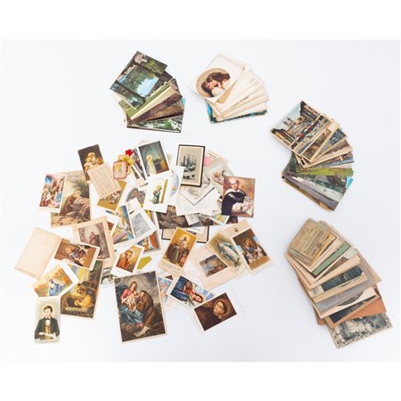 CARTOLINE VARIE, SANTINI, TESSERE E PICCOLE PUBBLICITA’ ...