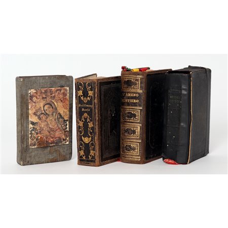 QUATTRO LIBRETTI DI PREGHIERE DEL XIX E XX SECOLO
