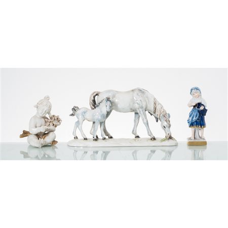 MANIFATTURA ITALIANA DEL XX SECOLO, Tre sculture