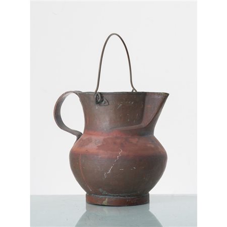 MANIFATTURA ITALIANA DEL XIX SECOLO, Brocca e braciere