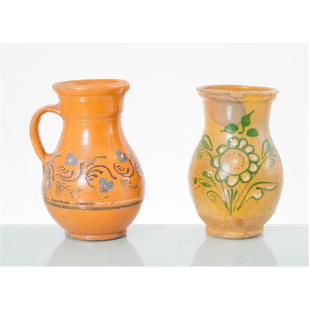 MANIFATTURA EUROPEA DEI PRIMI DEL '900, Due brocche