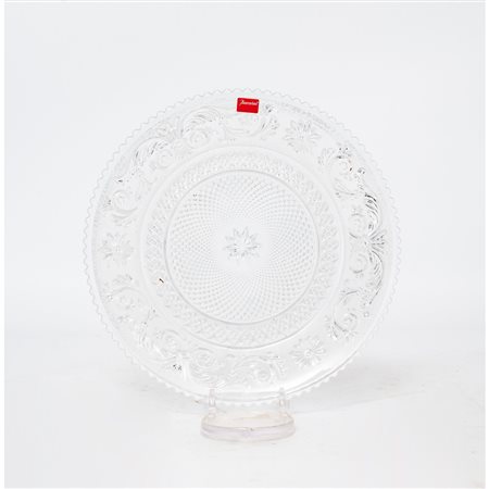 BACCARAT, Piatto in cristallo