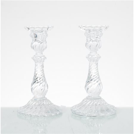 BACCARAT, Coppia di monocera