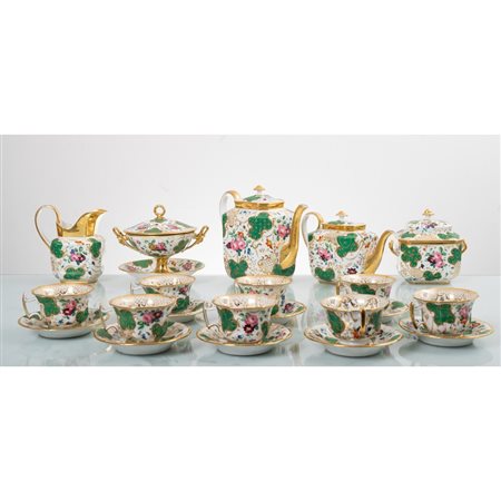 MANIFATTURA FRANCESE DEL XIX SECOLO, Servizio