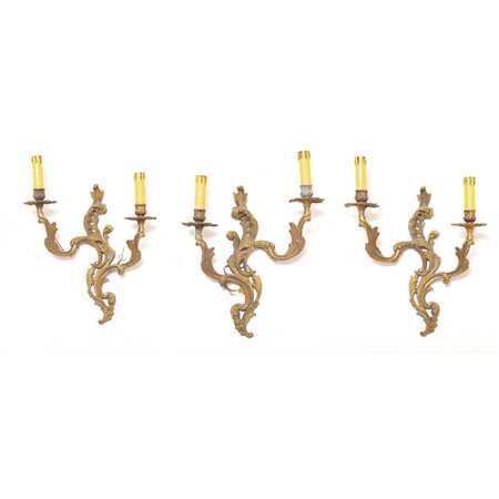 MANIFATTURA ITALIANA DEL XX SECOLO, Tre applique