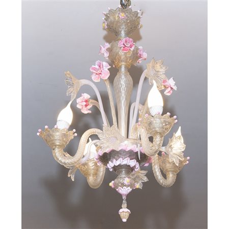 MANIFATTURA MURANESE DEL XX SECOLO, Lampadario