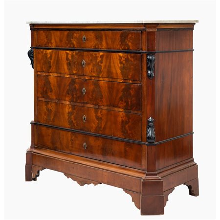 MANIFATTURA SICILIANA DEL XIX SECOLO, Canterano