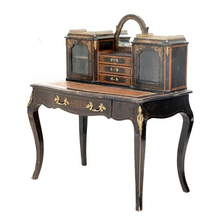 MANIFATTURA INGLESE DEL XIX SECOLO, Scrittoio da muro