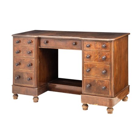 MANIFATTURA INGLESE DEL XIX SECOLO, Scrittoio da muro