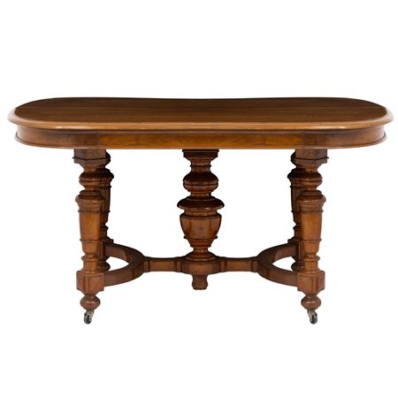 MANIFATTURA FRANCESE DEL XIX SECOLO, Tavolo da pranzo